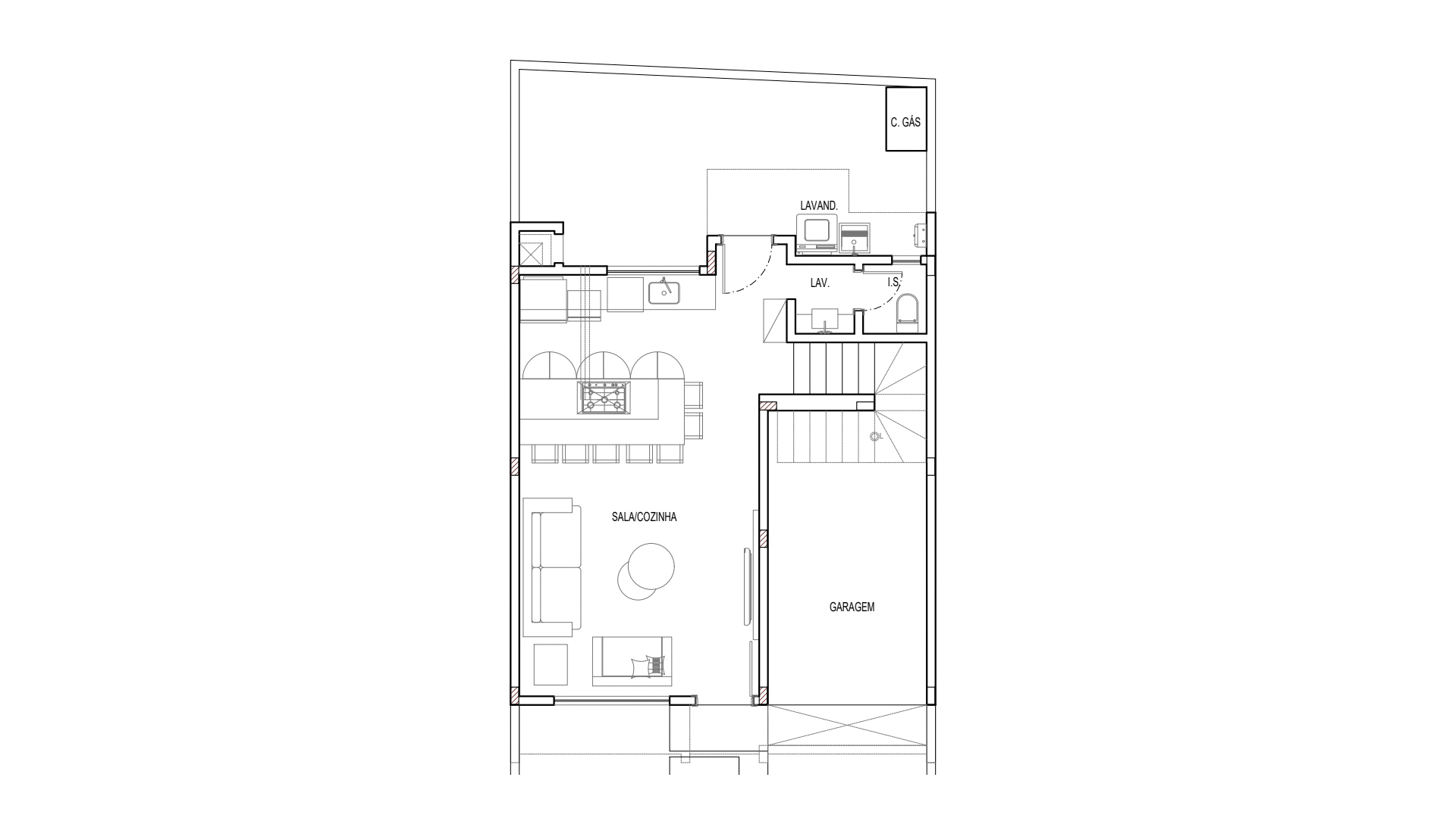 Planta Terreo UNDs 01 02 03 04 05